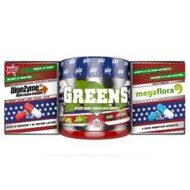 PACK DIGEPRO DIGEZYME 60 CAPS + GREEN 150 GR + MEGAFLORA 60 CAPS