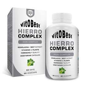 HIERRO COMPLEX VITOBEST 60 CAPS