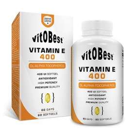 VITAMIN E 400 VITOBEST 60 PERLAS