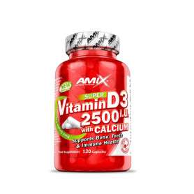 AMIX VITAMINA D3 2500 I.U + CALCIO 90 CAPS