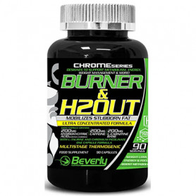 BURNER & H2OUT 90 CAPS BEVERLY NUTRITION